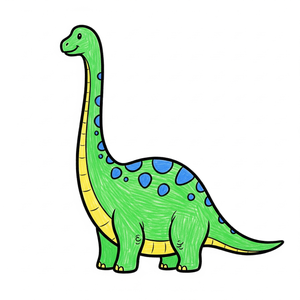 An Endlessly Long Diplodocus, Stretching Off-Screen